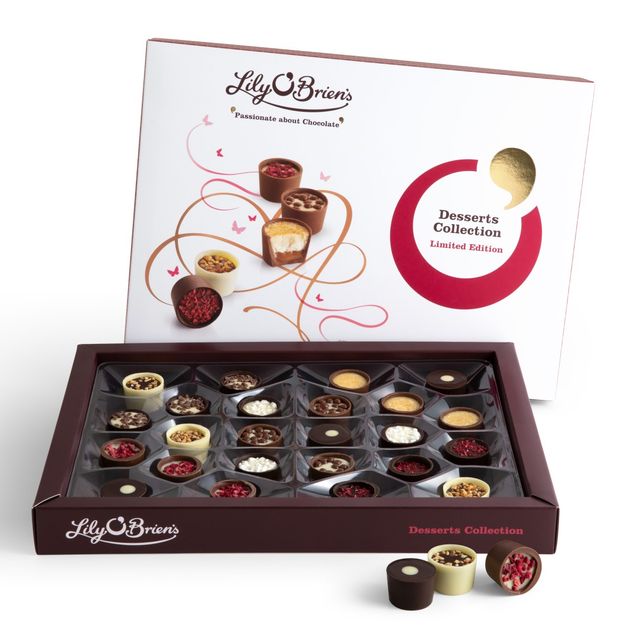 Lily O'Brien's Desserts Collection, Limited Edition, 24 Chocolates, 318g