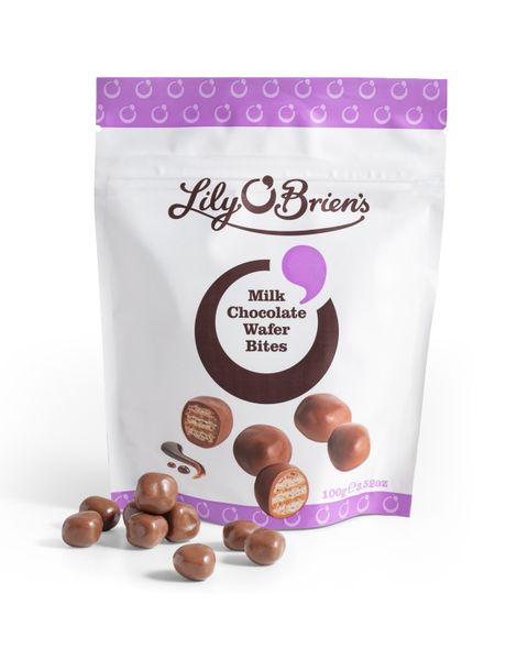 Milk Chocolate Wafer Bites Share Bag, 100g