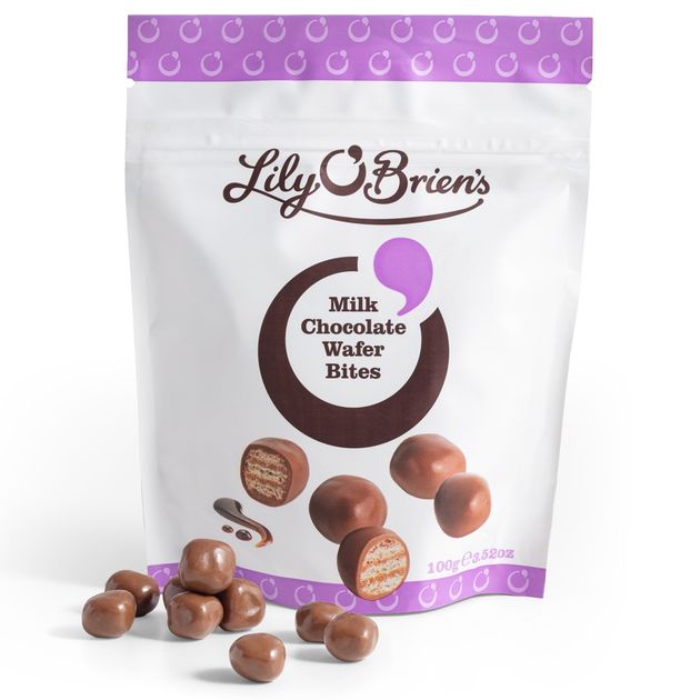 Milk Chocolate Wafer Bites, 100g