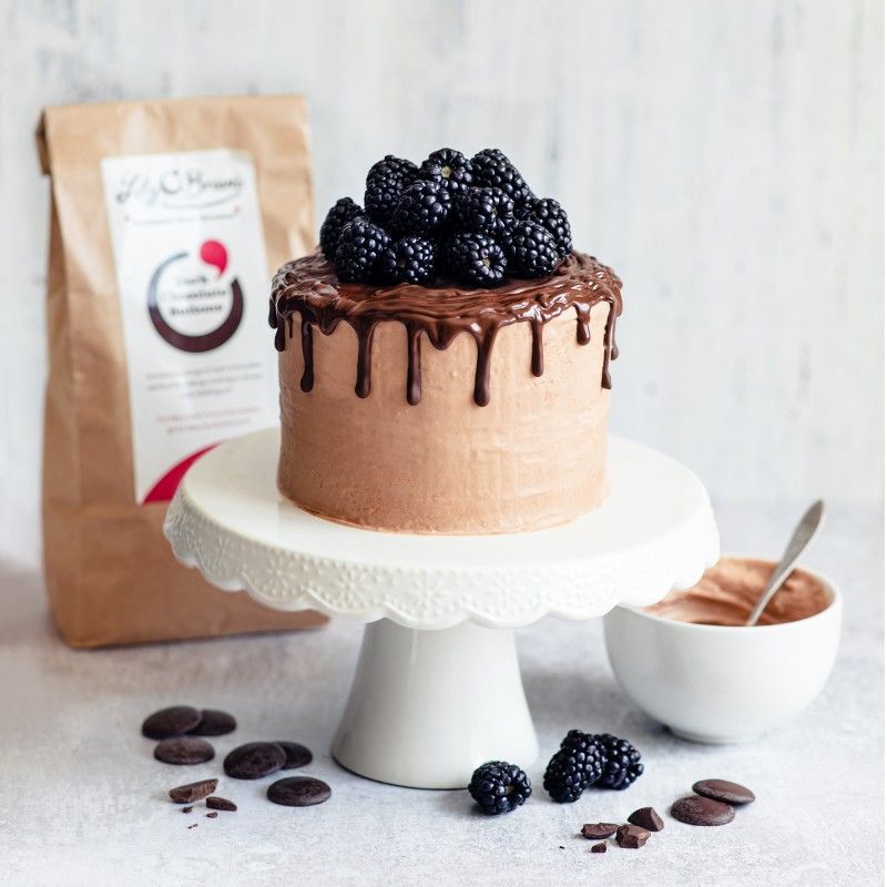 Chocolate and Blackberry Drip Cake