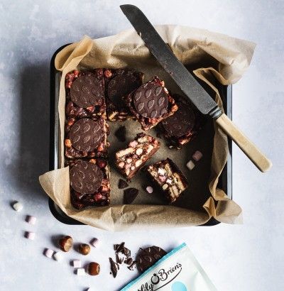 Easy Mega Milk Chocolate Rocky Road 